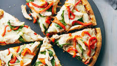 Spicy Chicken Harissa Pizza