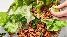 Spicy Chicken Lettuce Wraps
