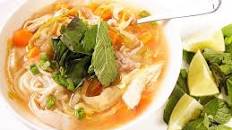 Spicy Chicken Noodle Soup With Lime and Ginger Recipe