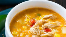 Spicy Chicken and Corn Chowder