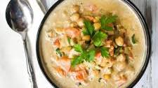 Spicy Chickpea and Tomato Soup