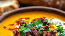 Spicy Chipotle Butternut Squash Soup