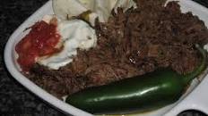 Spicy Chipotle Shredded Beef for Burritos or Tacos