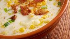 Spicy Corn Chowder with Bacon