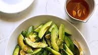Spicy Cucumber Avocado Salad with Garlic Chili Vinaigrette Recipe