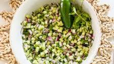 Spicy Cucumber Salsa