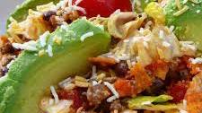 Spicy Dorito Taco Salad