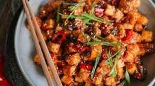 Spicy Garlic Tofu
