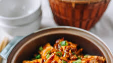 Spicy Garlic Tofu Stir Fry