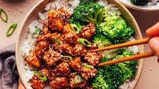 Spicy Garlicky Sesame Tofu (30 Minutes!)