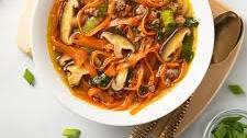Spicy Ginger Beef Soup