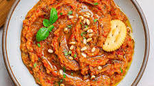 Spicy Greek Eggplant Dip