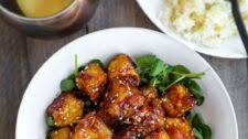 Spicy Honey Sesame Tofu