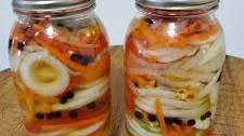 Spicy Jamaican Escovitch Pickled Vegetables