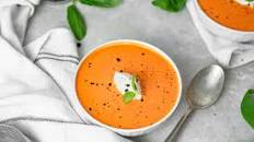 Spicy Keto Tomato Soup with Cream Cheese