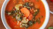 Spicy Lentil Kale Soup Recipe