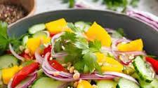 Spicy Mango Cucumber Salad