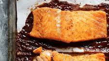 Spicy Maple Glazed Salmon for Two!
