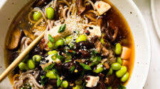 Spicy Mushroom Noodle Soup