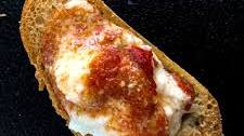 Spicy Red Pepper Baked Ricotta Dip