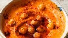 Spicy Roasted Red Pepper Hummus