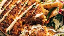 Spicy Salmon Burgers