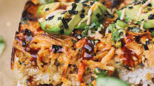 Spicy Salmon Sushi Bake
