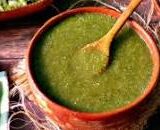 Spicy Serrano Chile Salsa Verde