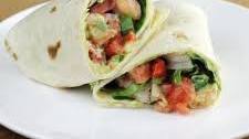Spicy Shrimp Wraps with Avocado Mayonnaise