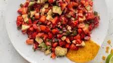 Spicy Strawberry Avocado Salsa