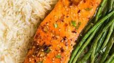 Spicy Teriyaki Salmon Recipe (oven or on the grill)