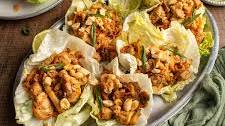 Spicy Thai Chicken Lettuce Wraps