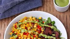 Spicy Tofu Bowls with Sweet Corn Salsa