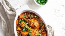Spicy Tomato Chicken Stew