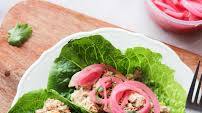 Spicy Tuna Salad Lettuce Wraps