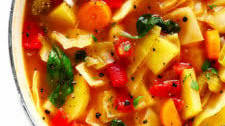 Spicy Vegetarian Cabbage Soup
