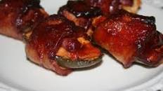 Spicy "lil Smokie" Bacon Wrapped Jalapeno Poppers