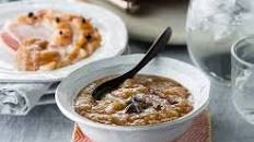 Spicy peach and mango chutney