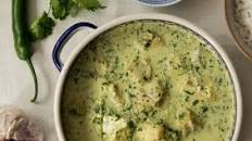 Spicy tilapia curry