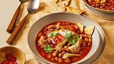 Spicy tortilla soup
