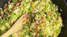 Spicy vegetable egg fried rice