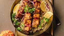Spiedini di tofu in stile Tikka Masala