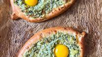 Spinach & Artichoke Khachapuri