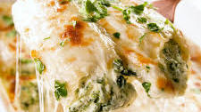 Spinach-Artichoke Manicotti