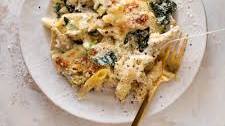 Spinach Artichoke Pasta Skillet