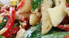 Spinach & Bacon Pasta Salad