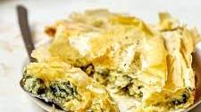 Spinach Egg Bake with Phyllo