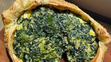 Spinach, Egg and Ricotta Galette (inspired by torta pasqualina!)