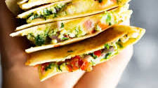 Spinach + Feta Breakfast Quesadillas