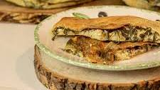 Spinach & Feta Filled Pita Flatbreads